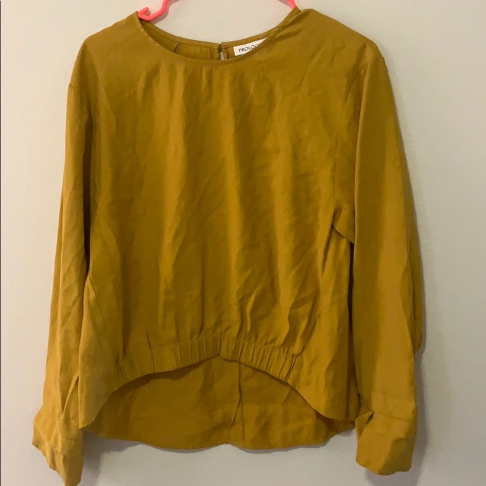 Long sleeve blouse